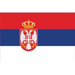 Serbien Flaggen & Serbien Fahnen 50-teilig 