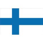 50 Stück "Flaggen und Banner" 30cm breit -selbstklebende "Finnland" ES-FL-FIN-30-M-L