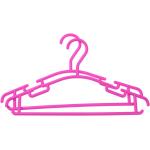 Reduzierte Rosa Kleiderbügel aus Kunststoff 50-teilig 