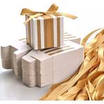 Goldene Geschenkboxen & Geschenkschachteln aus Papier 