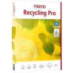 500 Blatt memo Kopierpapier "Recycling Pro" DIN A4, 80 g/m², W90