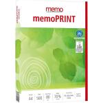 Blaues Memo Recycling- & Umweltpapier DIN A4, 80g, 500 Blatt aus Papier 