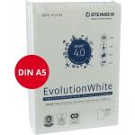 Blaues Steinbeis EvolutionWhite Kopierpapier DIN A5, 80g, 500 Blatt 