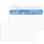 Weiße Briefumschläge ohne Fenster DIN lang 