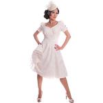 SugarShock 50s Rockabilly Swing Petticoat Kleid Brautkleid Hochzeitskleid Creme