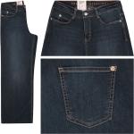 Dunkelblaue MAC Jeans Ankle-Jeans aus Denim für Damen 