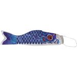 Unbekannt 55cm Windsack Karpfen Flag Koi Nullen Segelfisch Fischwind Streamer Blau