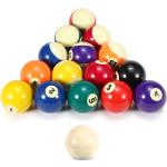 57,2 mm Billardkugel-Poolball-Set fš¹r Erwachsene in voller Gr??e Billardkugel-Set nach amerikanischem Standard 16 Ball Langlebiger Poolball aus Kunstharz
