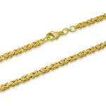 Goldene UNIQUE Königsarmbänder & Königsketten Armbänder aus Gold für Herren 
