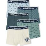 Blaue Boxershorts für Kinder mit Hai-Motiv aus Baumwolle für Jungen Größe 86 5-teilig 