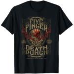 Schwarze Five Finger Death Punch T-Shirts für Herren Größe S 