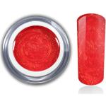 Glittergel Rot-Orange Glitzer Farbgel UV Led Gel Nageldesign Nagelgel Gelnägel Nailart RM Beautynails 1er Pack (1x5ml)