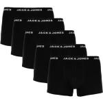 Schwarze Jack & Jones Herrenboxershorts Größe L 5-teilig 