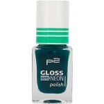 5x P2 Gloss goes NEON polish Nr. 080 ferris wheel Inhalt: 10ml Nail Polish Top Coat Effekt Lack für trendy Nails