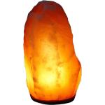 Orange Salzkristalllampen aus Palisander 