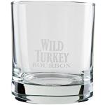Wild Turkey 6 original Gläser Tumbler 4cl