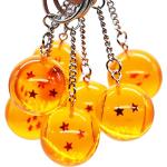 Orange Elegante Dragon Ball Schlüsselanhänger & Taschenanhänger für Damen zum Muttertag 