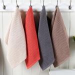 Rote Badehandtücher & Badetücher aus Baumwolle schnelltrocknend 6-teilig 
