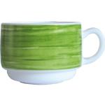 Grüne Esmeyer Kaffeetassen aus Glas 
