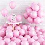Pastellrosa Luftballons 60-teilig 