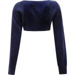 Reduzierte Blaue Kaschmir-Pullover für Kinder aus Wolle für Mädchen Größe 158 
