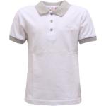 6721R polo bimbo IL GUFO maglia bianco/grigio t-shirt polo kid