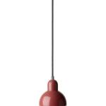 Rote Minimalistische Bauhaus Lampen aus Metall E27 