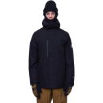 Schwarze Wasserdichte Gore Tex 3-in-1 Jacken aus Nylon für Herren Größe M für den für den Winter 