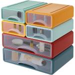 Bunte Moderne Schubladenboxen aus Kunststoff stapelbar 