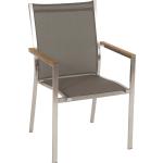 Taupefarbene Stern Cardiff Nachhaltige Designer Stühle aus Edelstahl rostfrei Höhe 0-50cm 