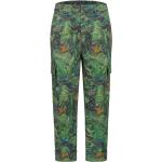 MASON'S 7/8-Hose LINDA mit Taschen und Dschungel-Print aus Lyocell in Grün /Mehrfarbig