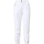 Reduzierte Weiße Gesteppte Atmungsaktive STEHMANN Stoffhosen mit Reißverschluss aus Baumwollmischung maschinenwaschbar für Damen Größe L 