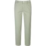 Grüne MAC Jeans Chino aus Baumwolle maschinenwaschbar für Damen Größe L 
