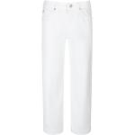 Weiße MAC Jeans Chino aus Baumwolle maschinenwaschbar für Damen Größe L 