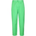 Grüne Raffaello Rossi Stoffhosen aus Baumwolle maschinenwaschbar für Damen Größe XL für den für den Sommer 