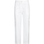 Reduzierte Weiße Raffaello Rossi 7/8-Hosen mit Reißverschluss aus Baumwolle maschinenwaschbar für Damen Größe L für den für den Sommer 