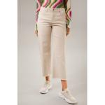 Sandfarbene Casual ANISTON Ankle-Jeans aus Baumwollmischung für Damen Größe XL 