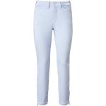 Reduzierte Fliederfarbene MAC Jeans Dream 7/8 Jeans & Ankle-Jeans mit Reißverschluss aus Baumwolle enganliegend für Damen Größe L 