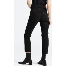 7/8-Jeans LEVI'S "501 Crop" schwarz (black) Damen Jeans Röhrenjeans