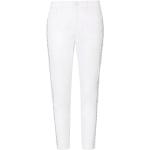 Weiße MYBC Ankle-Jeans mit Glitzer aus Denim maschinenwaschbar für Damen Größe XL 