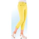 Gelbe bader 7/8-Hosen mit Reißverschluss aus Polyamid für Damen Größe S 