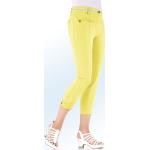 Gelbe bader 7/8-Hosen mit Reißverschluss aus Polyamid für Damen Größe L 