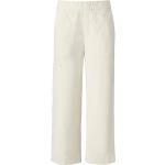 Reduzierte Offwhitefarbene MAC Jeans 7/8-Hosen & Knöchelhosen mit Reißverschluss maschinenwaschbar für Damen Größe S 