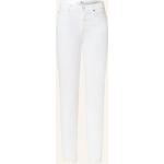 Weiße 7 For All Mankind Ankle-Jeans aus Baumwolle für Damen Größe M 