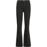 Schwarze 7 For All Mankind Bootcut Jeans aus Baumwollmischung für Damen 
