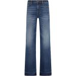 Dunkelblaue Vintage 7 For All Mankind High Waist Jeans aus Denim für Damen 