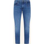 Blaue 7 For All Mankind Skinny Jeans mit Reißverschluss aus Baumwolle für Herren Größe XXL 