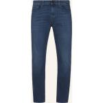 Blaue 7 For All Mankind Slim Fit Slim Fit Jeans mit Reißverschluss aus Denim für Herren Größe XL 