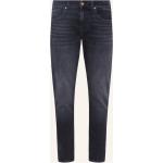 Schwarze 7 For All Mankind Slim Fit Slim Fit Jeans mit Reißverschluss aus Baumwolle für Herren Größe XL 