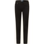 Schwarze 7 For All Mankind Roxanne Skinny Jeans aus Denim für Damen Größe XS 